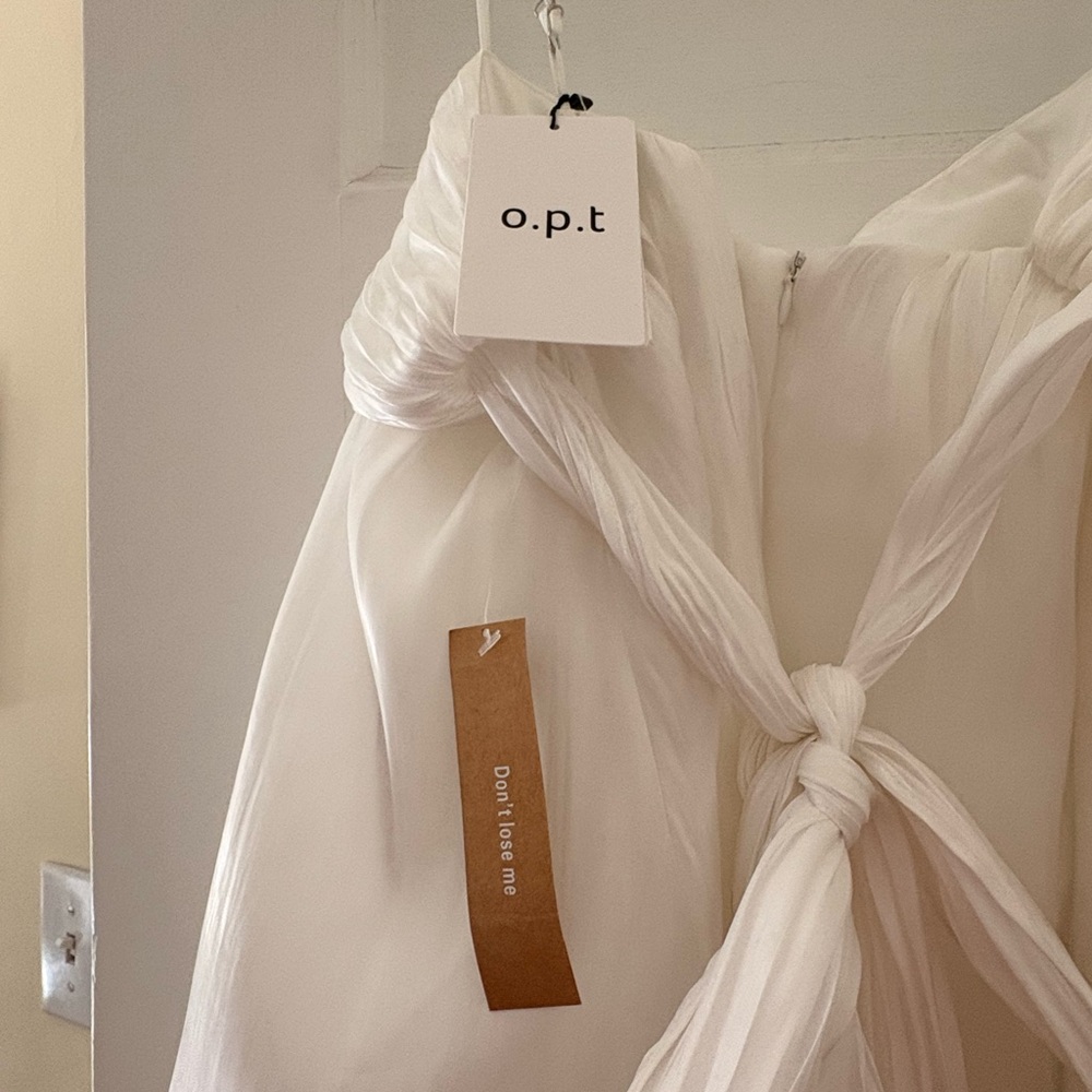 o.p.t White Mini Dress